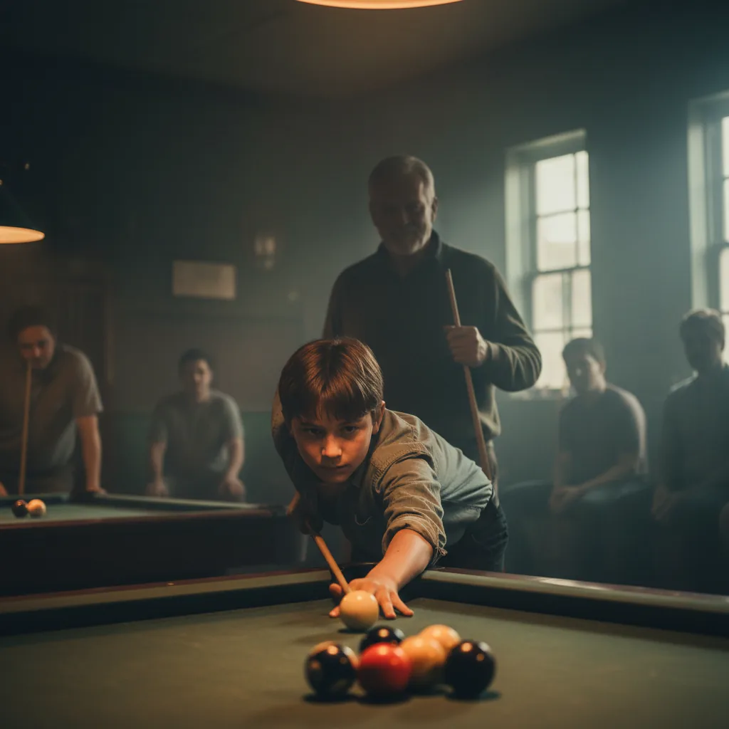 ‘Dad Was the Cue King’ — The Pool-Hall Microdrama That Surprised Everyone — Underdog kid, legendary father, a billiards hustler arc nobody asked for and everyone watched.