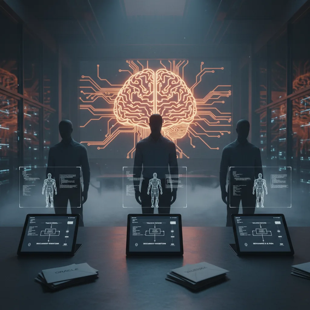 Fired After Training Their AI Replacement: Inside the 2026 Tech Layoffs — Oracle, Meta, Salesforce. The pattern is the same: train the model, document the workflow, walk out with a severance package and an NDA.
