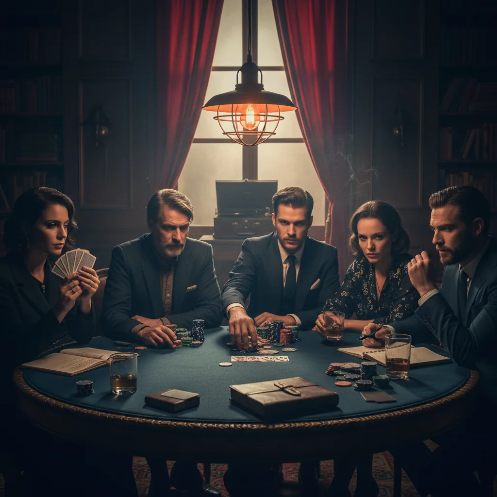 ‘High Stakes Underground Games’ — The Ensemble Gambling Microdrama, Explained — Six players, one private room, seventy episodes. The ensemble structure that makes it work.