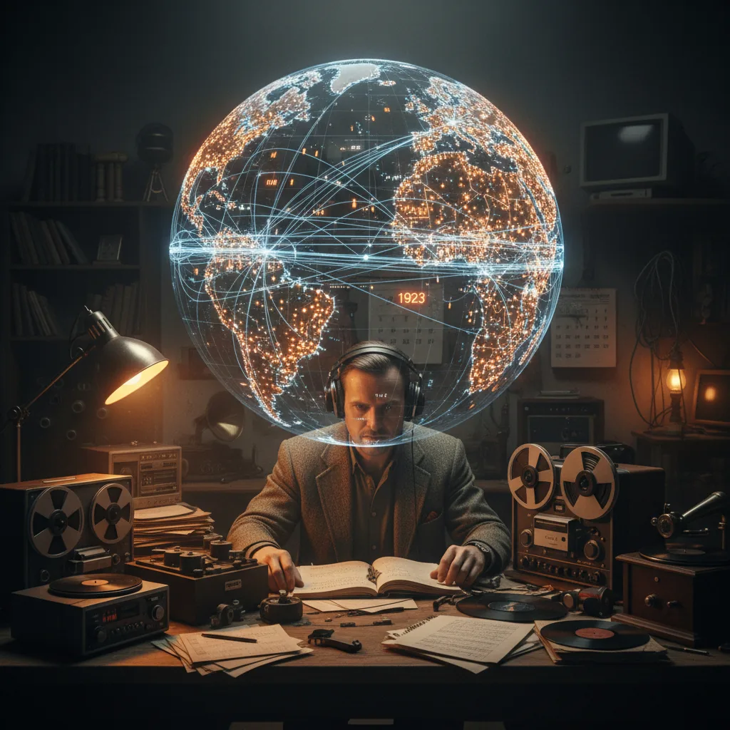 8 Obscure Websites the Algorithm Forgot — And Why They’re Better Than Anything in Your Feed — A spinning globe of every live FM station. A map of every undersea cable. A one-man project building a soundtrack for every year since 1853.